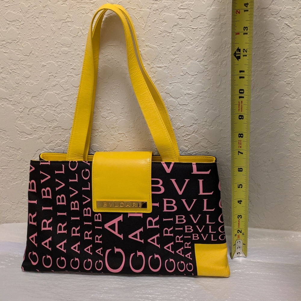 **BVLGARI** Logo Shoulder Semi Shoulder Bag - Picture 4 of 10